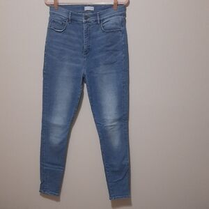 LOFT High Rise Blue Jeans